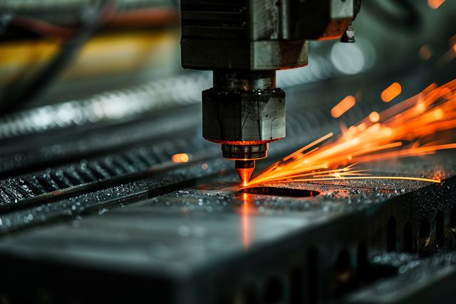 שילוב בין חיתוך CNC ללייזר