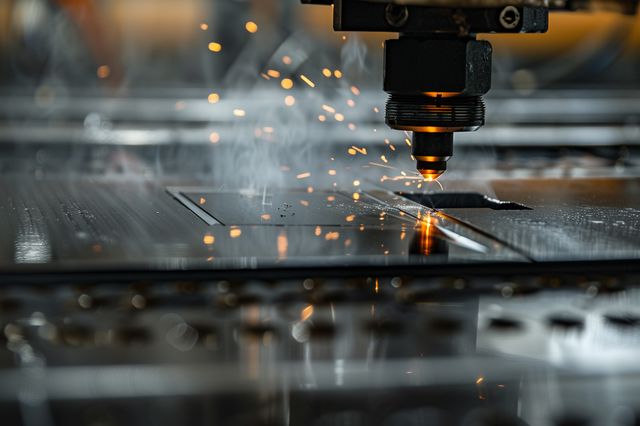 חיתוך לייזר בשלטי פנים