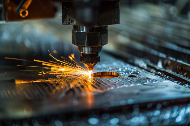 חיתוך CNC משאיר קצוות לא חלקים